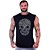 Regata Longline Machão MXD Conceito Caveira Feita de Bike MTB - Imagem 1