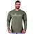 Camiseta Manga Longa Moletinho MXD Conceito MTB Lets Go Bike De Frente - Imagem 2
