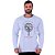 Camiseta Manga Longa Moletinho MXD Conceito MTB The Wheel That Moves Me On The World - Imagem 1