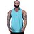 Regata Cavada MXD Conceito Dry Fit 100% Poliéster Azul Claro - Imagem 1