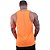 Regata Cavada MXD Conceito Dry Fit 100% Poliéster Laranja - Imagem 2