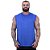 Regata Machão MXD Conceito Dry Fit 100% Poliéster Azul - Imagem 1