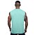 Regata Machão MXD Conceito Dry Fit 100% Poliéster Verde Agua - Imagem 2