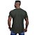 Camiseta Longline 100% Algodão Masculina MXD Conceito Bicolor Verde e Preto - Imagem 2