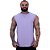 Regata Machão Longline Sem Manga MXD Conceito 100% Algodão Lilás Bebê - Imagem 1