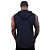 Regata Longline com Touca MXD Conceito 50% Algodão 50% Poliéster Mescla Black - Imagem 2