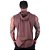 Regata Longline com Touca MXD Conceito 100% Algodão Marrom - Imagem 2