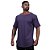 Camiseta Morcegão Masculina MXD Conceito Lisa 100% Algodão Roxo Mesclado - Imagem 1