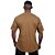 Camiseta Morcegão Masculina MXD Conceito Lisa 100% Algodão Caramelo - Imagem 2