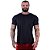 Camiseta Tradicional MXD Conceito Dry Fit em 100% Poliamida String Furadinho Preta - Imagem 1
