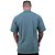 Camiseta Oversized Masculina MXD Conceito Maior Gramatura Cinza Esverdeado - Imagem 2