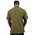 Camiseta Oversized Masculina MXD Conceito Maior Gramatura Verde Militar - Imagem 2