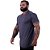 Camiseta Tradicional Masculina MXD Conceito Fio 40.1 Cotton Premium Cinza Chumbo - Imagem 2