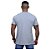 Camiseta Tradicional Masculina MXD Conceito Fio 40.1 Cotton Premium Cinza - Imagem 3