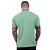 Camiseta Tradicional Masculina MXD Conceito Fio 40.1 Cotton Premium Verde Bebê - Imagem 2