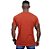 Camiseta Tradicional Masculina MXD Conceito Fio 40.1 Cotton Premium Terracota Telha - Imagem 2