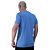 Camiseta Tradicional Masculina MXD Conceito Fio 40.1 Cotton Premium Azul Claro - Imagem 2