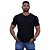 Camiseta Tradicional Cotton PIMA Peruano MXD Conceito Legítima com Selo de Originalidade 95% Algodão5% Elastano Fio 60.1 Preto - Imagem 1