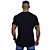 Camiseta Tradicional Cotton PIMA Peruano MXD Conceito Legítima com Selo de Originalidade 95% Algodão5% Elastano Fio 60.1 Preto - Imagem 2