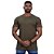 Camiseta Tradicional Cotton PIMA Peruano MXD Conceito Legítima com Selo de Originalidade 95% Algodão5% Elastano Fio 60.1 Verde Militar - Imagem 1