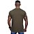 Camiseta Tradicional Cotton PIMA Peruano MXD Conceito Legítima com Selo de Originalidade 95% Algodão5% Elastano Fio 60.1 Verde Militar - Imagem 2