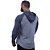 Camiseta Manga Longa Longline Com Touca Raglan MXD Conceito Chumbo e Cinza - Imagem 3
