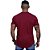 Camiseta Longline Decote V Masculina MXD Conceito 100% Algodão 30.1 Penteado PIMA-USA Vermelho - Imagem 2