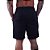 Bermuda Poliéster Confort Com Bolso Masculina MXD Conceito Preto - Imagem 3