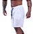 Bermuda Poliéster Confort Com Bolso Masculina MXD Conceito Branco - Imagem 2