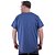 Camiseta Longline Plus Size MXD Conceito Manga Curta Mescla Marinho - Imagem 2