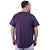 Camiseta Longline Plus Size MXD Conceito Manga Curta Mescla Roxo - Imagem 2