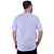 Camiseta Plus Size Tradicional Manga Curta MXD Conceito 100% Algodão Branco - Imagem 2