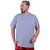 Camiseta Plus Size Tradicional Manga Curta MXD Conceito 50% Algodão 50% Poliéster Mescla Tradicional - Imagem 1