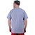 Camiseta Plus Size Tradicional Manga Curta MXD Conceito 50% Algodão 50% Poliéster Mescla Tradicional - Imagem 2