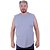 Regata Machão Longline Sem Manga Plus Size MXD Conceito 50% Algodão 50% Poliéster Mescla Tradicional - Imagem 1