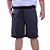 Bermuda Masculina Plus Size Moletinho MXD Conceito Cinza Escuro - Imagem 1