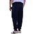 Calça Masculina Plus Size Moletom MXD Conceito Azul Marinho - Imagem 2