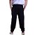 Calça Masculina Plus Size Moletom MXD Conceito Preto - Imagem 2
