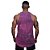 Regata Longline 100% Algodão Masculina MXD Conceito Lavado Estonado em Rolo Rosa - Imagem 2