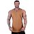 Regata Longline Masculina MXD Conceito 100% Algodão Caramelo - Imagem 1