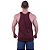 Regata Cavada Masculina MXD Conceito Mescla Bordô - Imagem 2