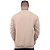 Blusa Moletom Basic Masculina MXD Conceito Sem Touca Bege - Imagem 2