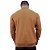 Blusa Moletom Basic Masculina MXD Conceito Sem Touca Marrom Claro - Imagem 2