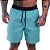Bermuda em Tactel com Elastano Masculino MXD Conceito 3 Bolsos Azul Claro - Imagem 1