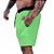 Bermuda em Tactel com Elastano Masculino MXD Conceito 3 Bolsos Verde Fluorescente - Imagem 3