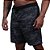 Bermuda em Tactel com Elastano Masculino MXD Conceito 3 Bolsos Preto Camuflado - Imagem 1