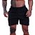 Shorts Tactel Masculino Marphim Preto Básico - Imagem 1