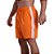 Short Tactel Listrado Elastic Masculino MXD Conceito 3 Bolsos Laranja Fluorescente Neon Com Listra Branca - Imagem 1