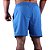 Short Tactel Elastic Masculino MXD Conceito 2 Bolsos Laterais Azul Piscina - Imagem 2