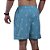 Shorts Tactel Masculino Marphim Escamas Palmeiras Azuis - Imagem 2